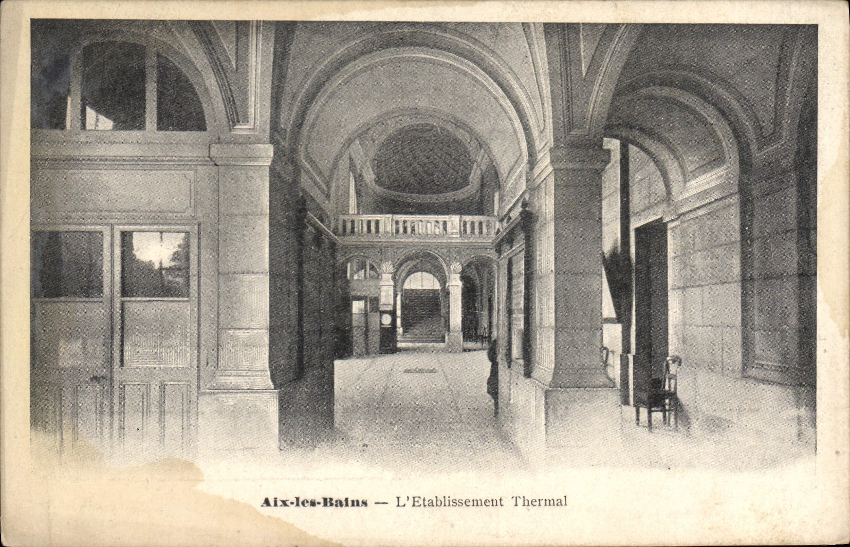 CPA Aix les Bains l'Etablissement Thermal 