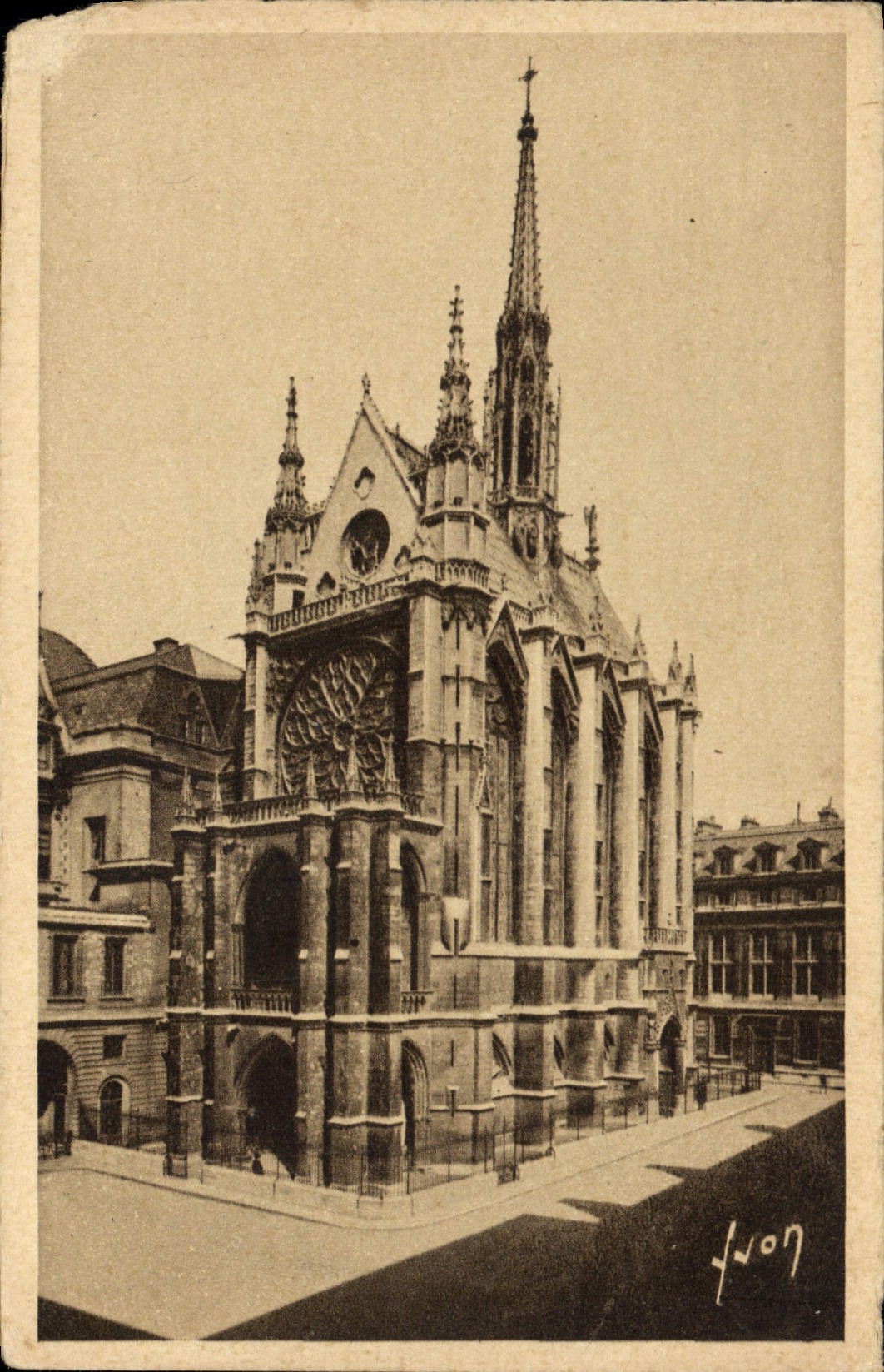 CPA Paris En Flanant la Sainte Chapelle 