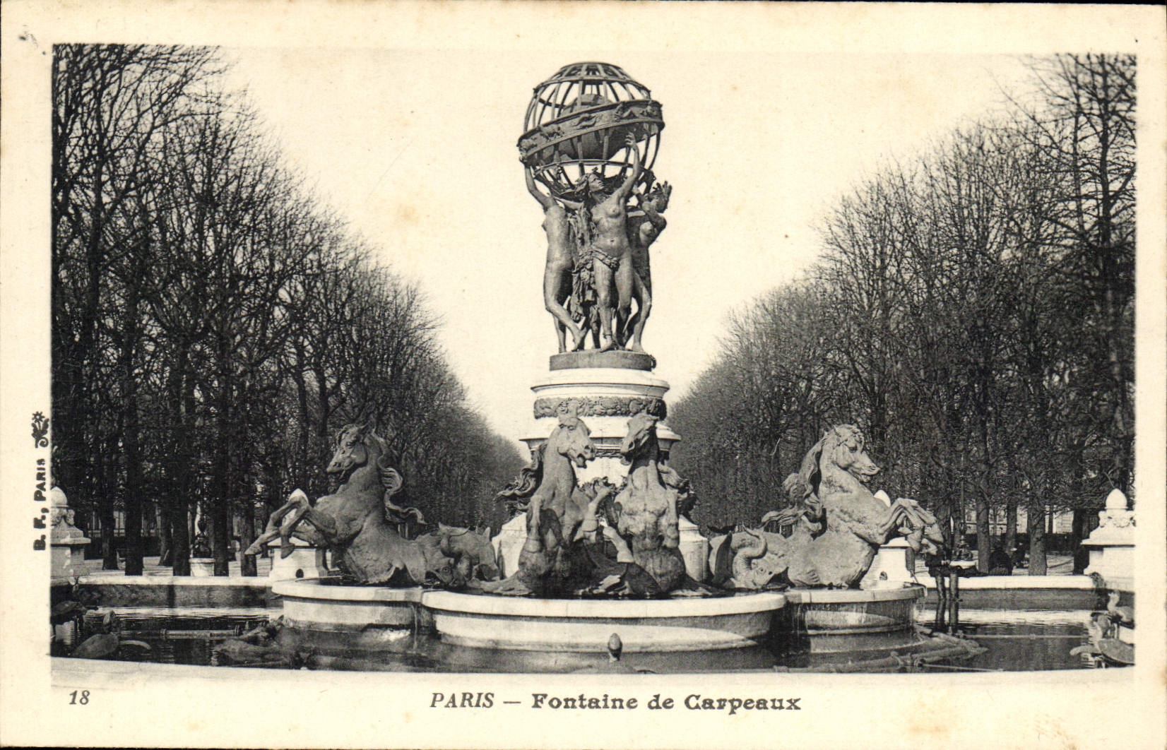 CPA Paris Fontaine de Carpeaux 