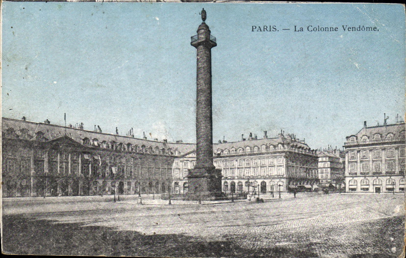 CPA Paris la Colonne Vendome 