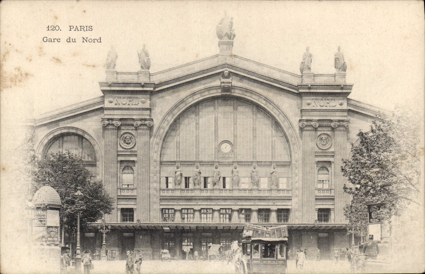 CPA Paris Gare du Nord 