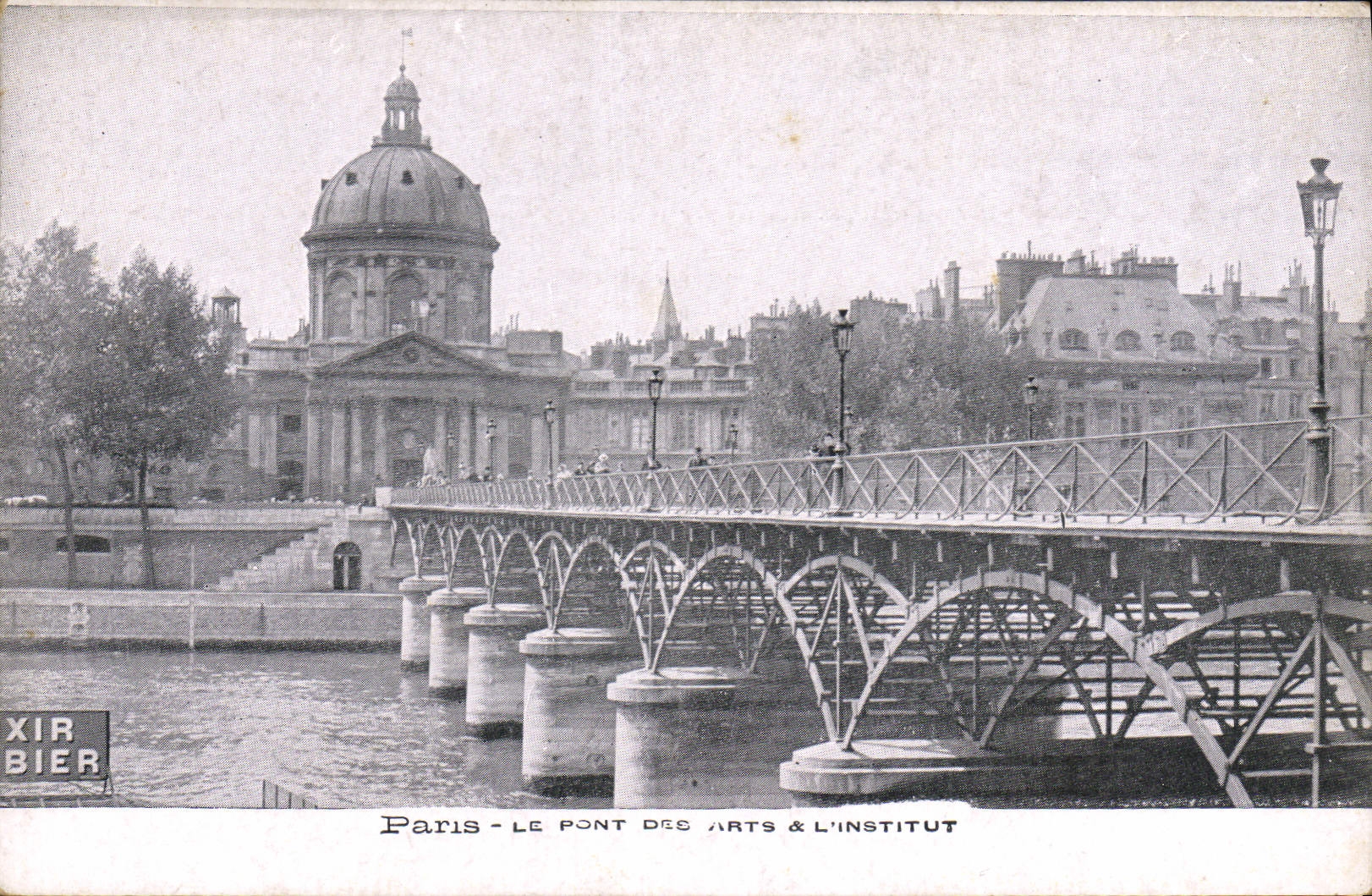 CPA Paris le Pont des Arts et l'Institut 