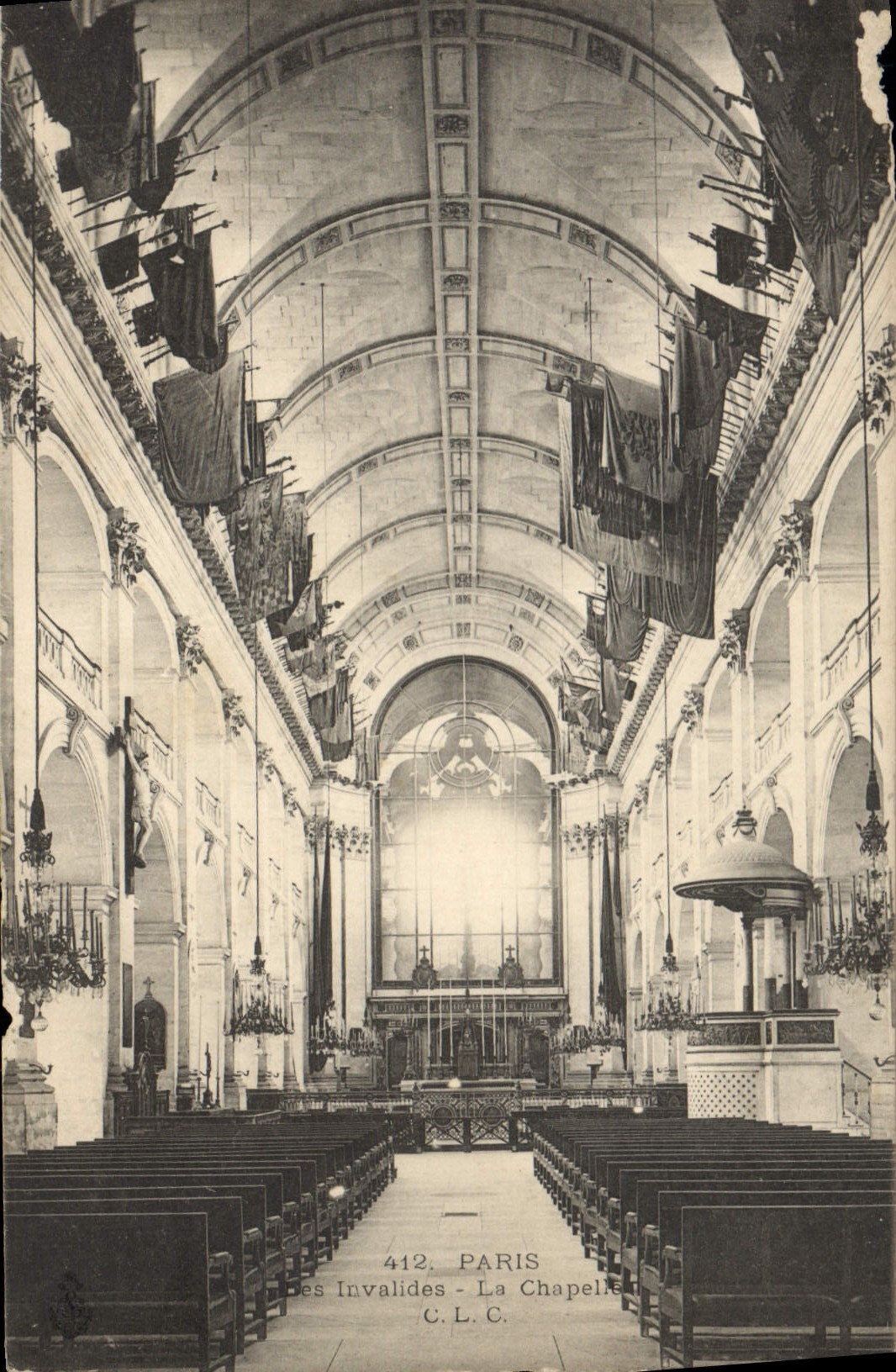 CPA Paris hotel des Invalides la Chapelle