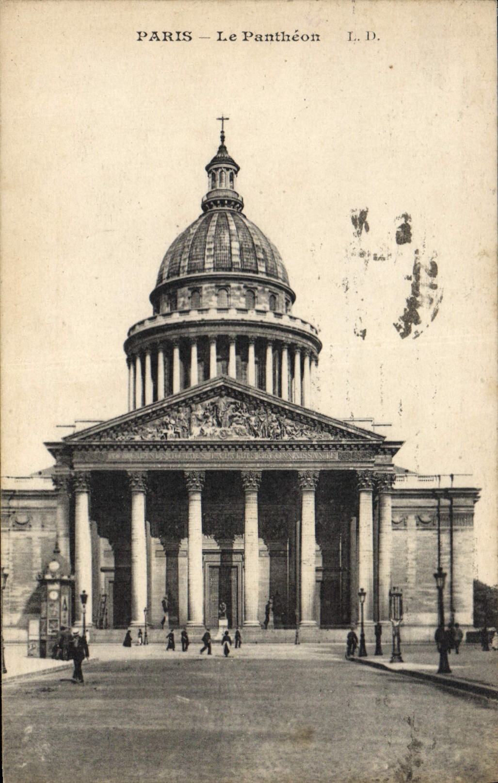 CPA Paris le Pantheon 