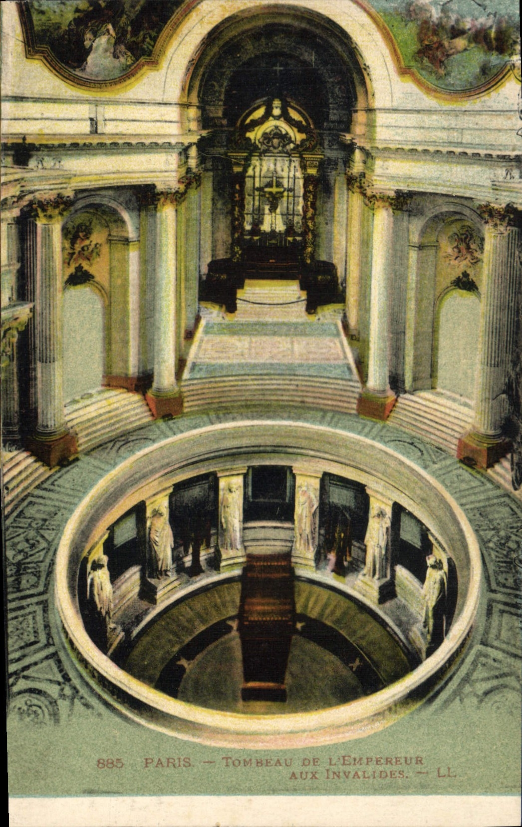 CPA Paris Tombeau de l'Empereur au Invalides