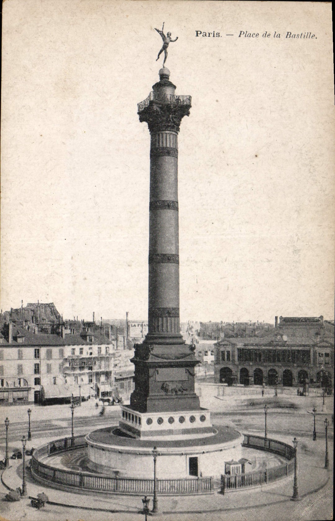 CPA Paris Place de la Bastille 