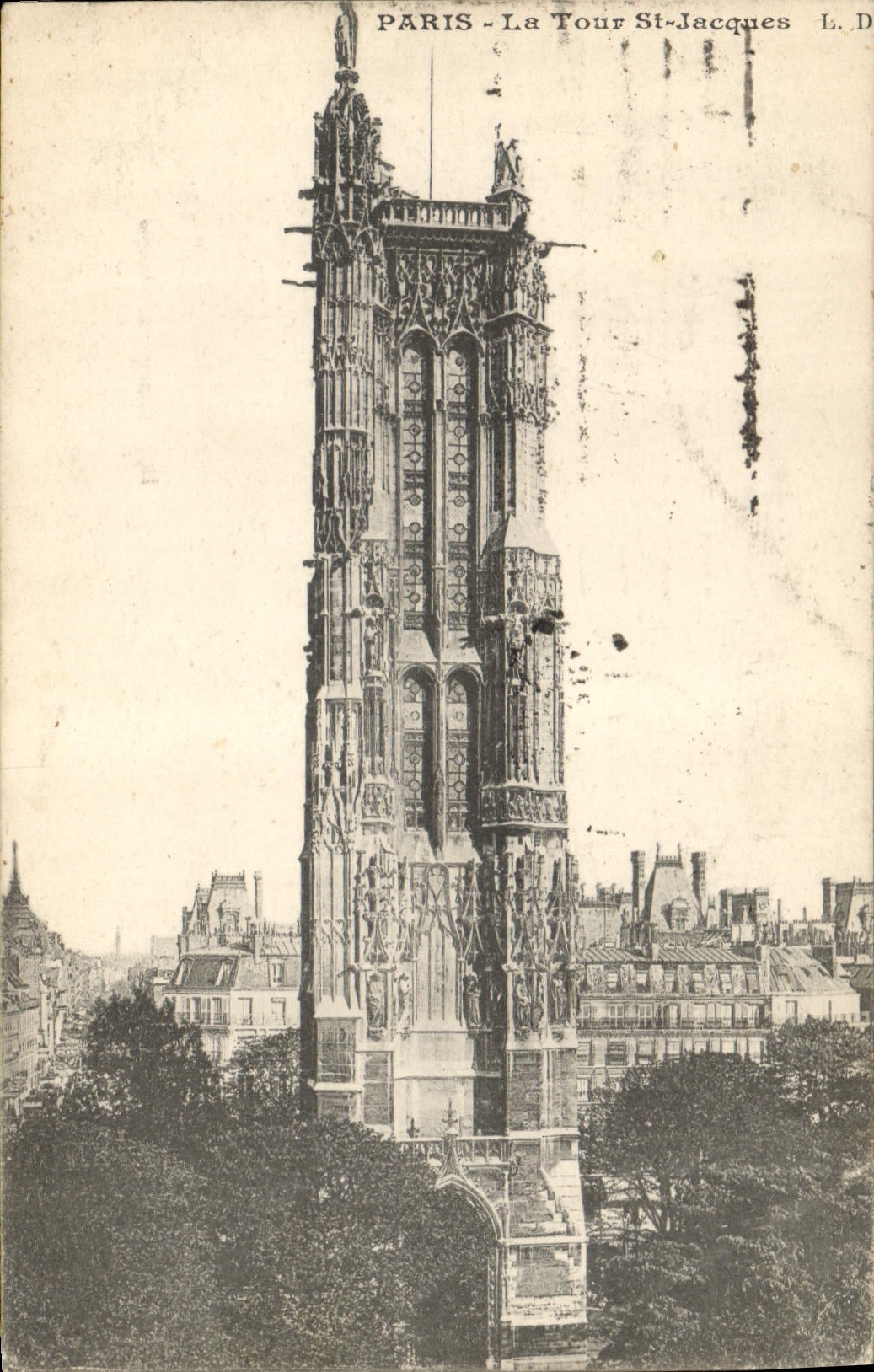 CPA Paris la Tour St Jacques 