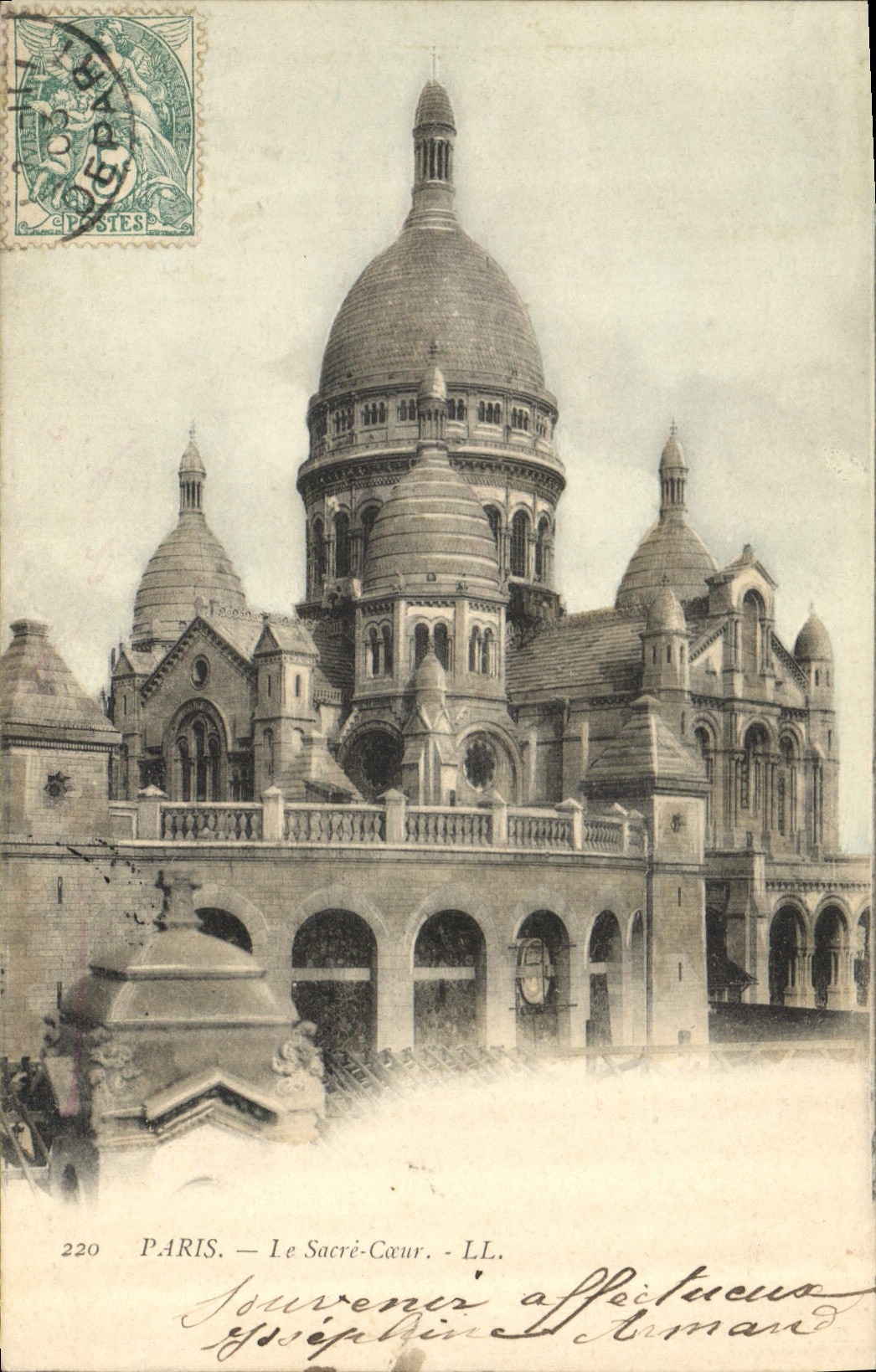 CPA Paris le Sacre Coeur 