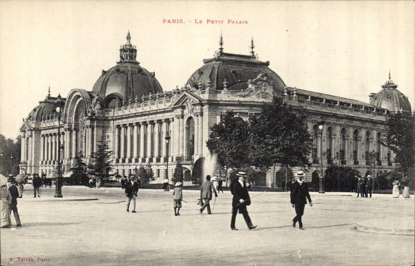 CPA Paris le Petit Palais 