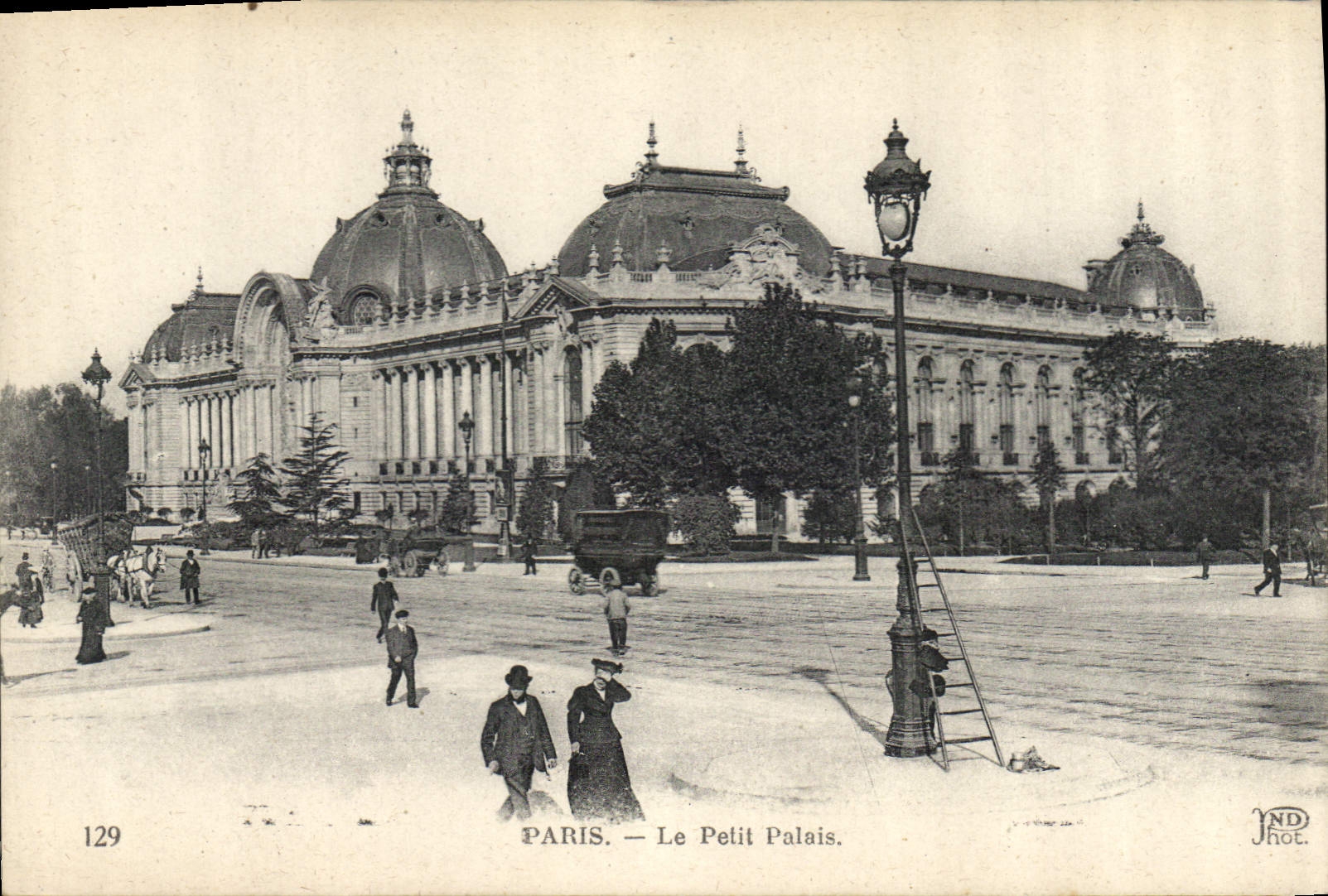 CPA Paris le Petit Palais 