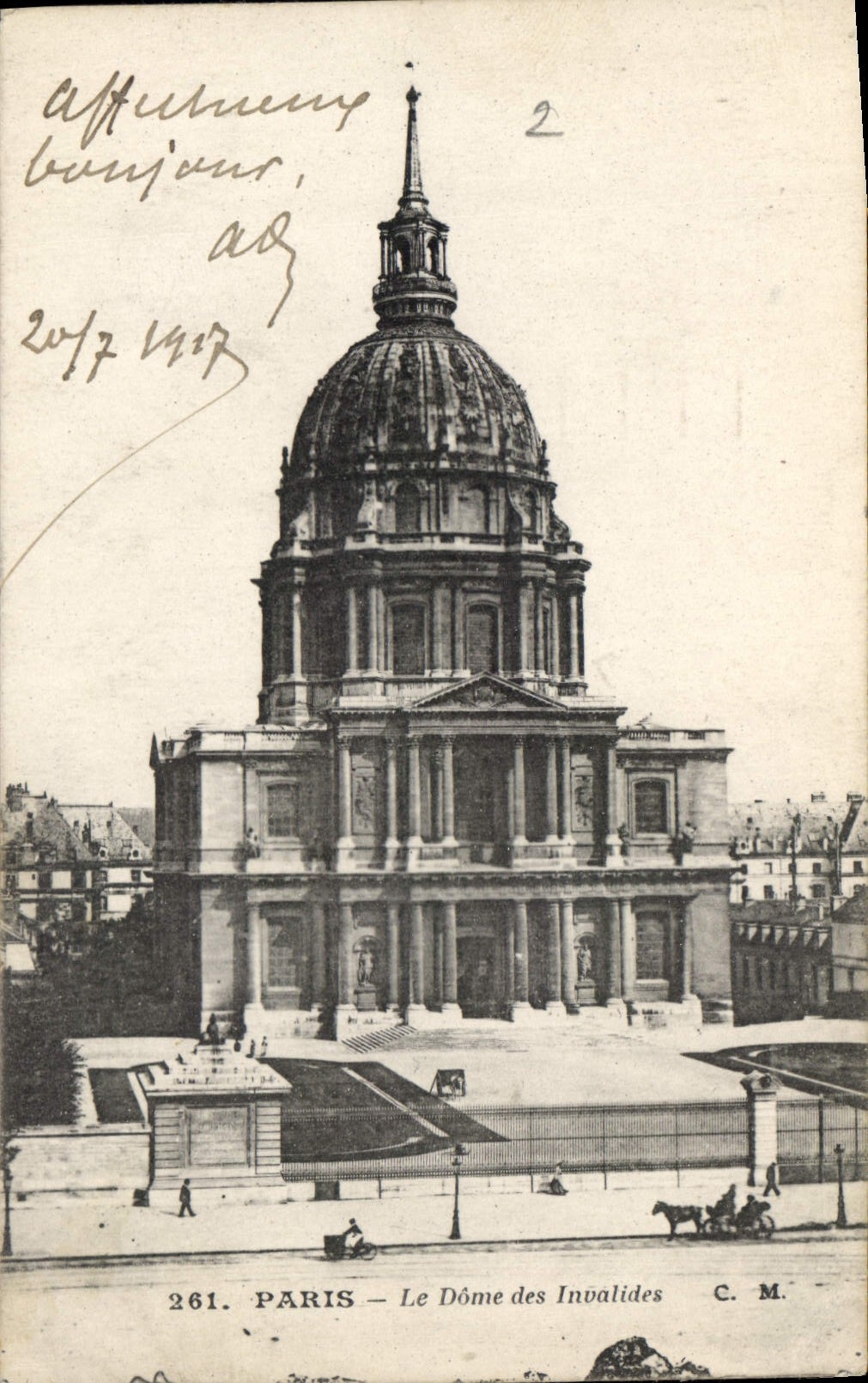 CPA Paris le Dome des Invalides 