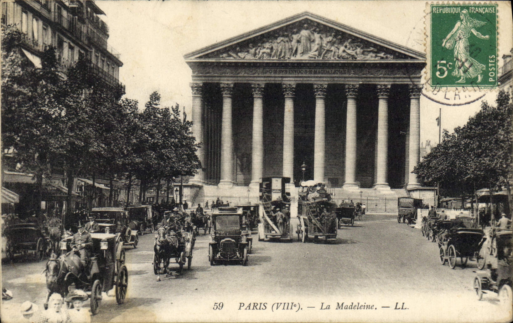 CPA Paris VIII la Madeleine 