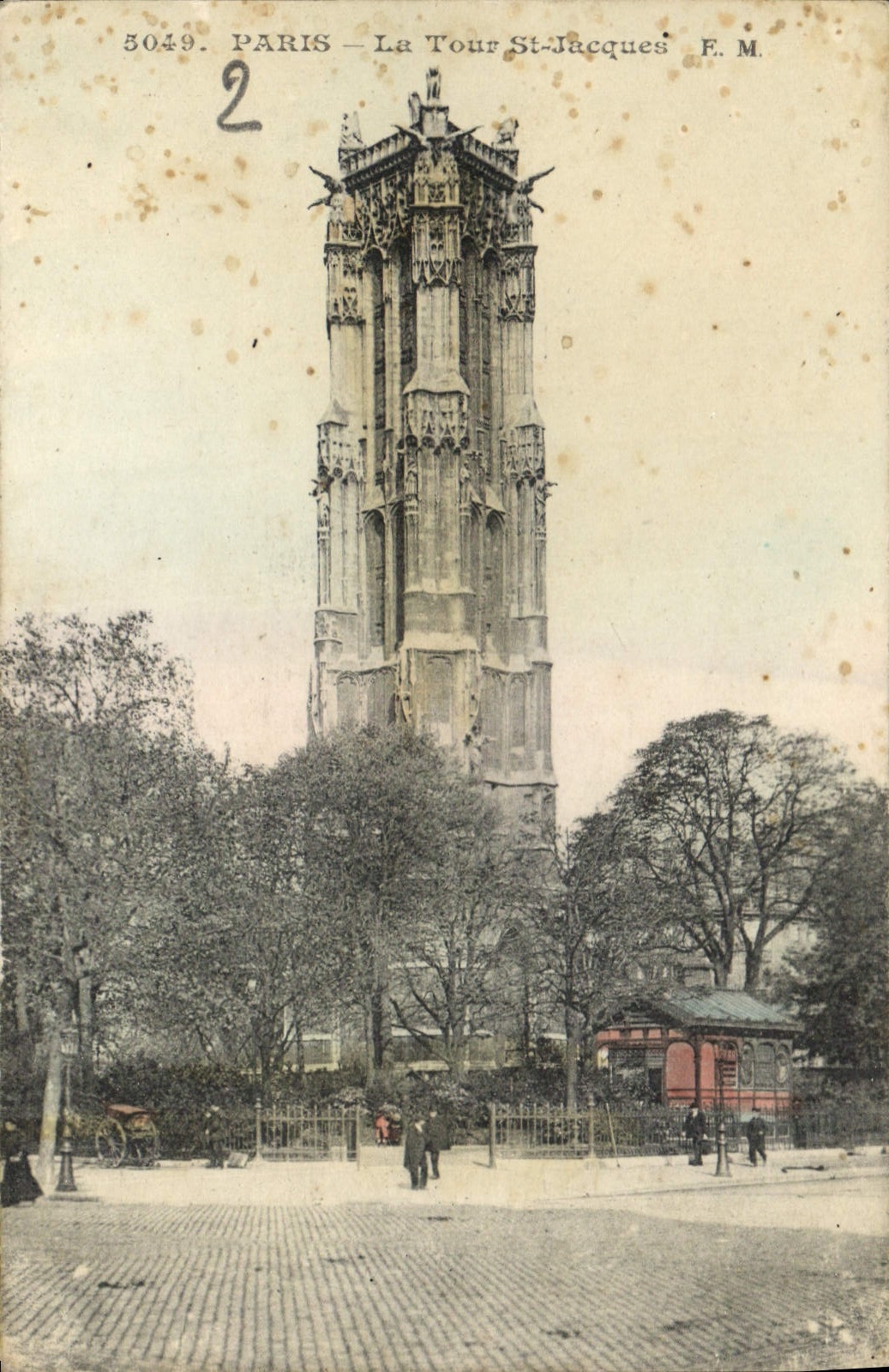 CPA Paris la Tour St Jacques 