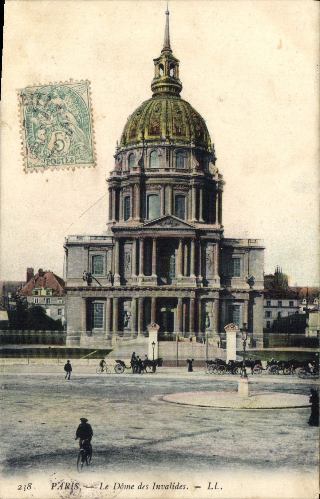 CPA Paris le Dome des Invalides 