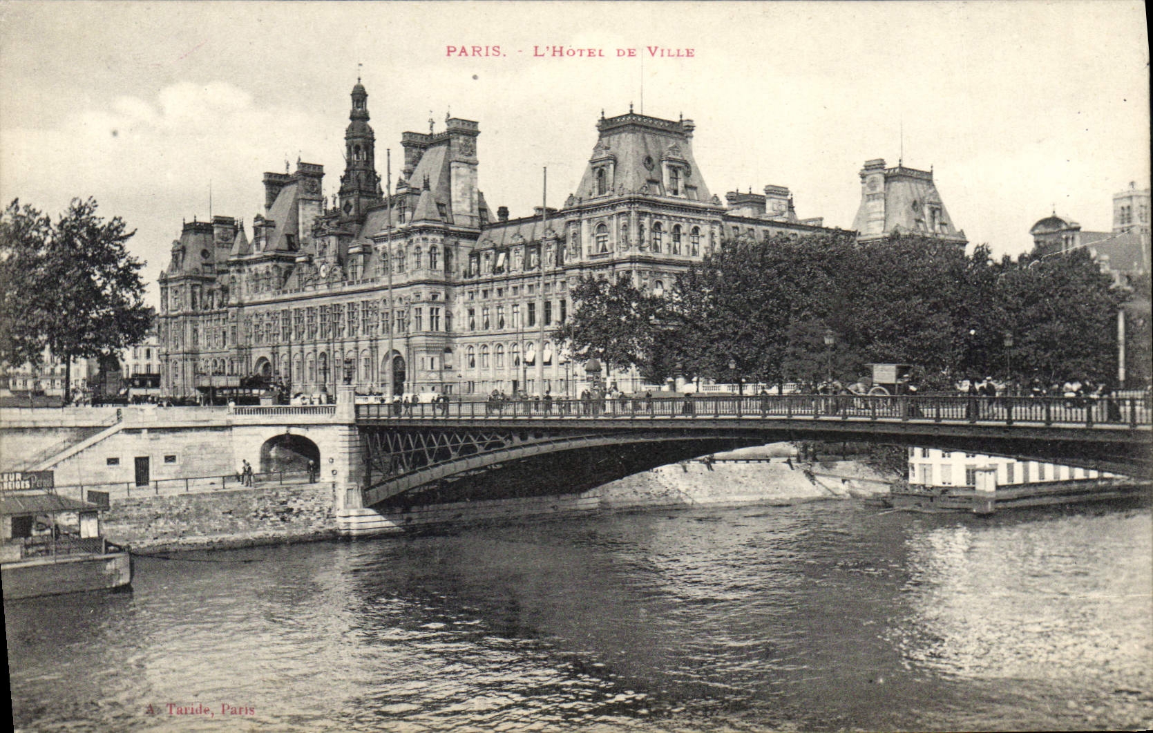 CPA Paris l'hotel de Ville 
