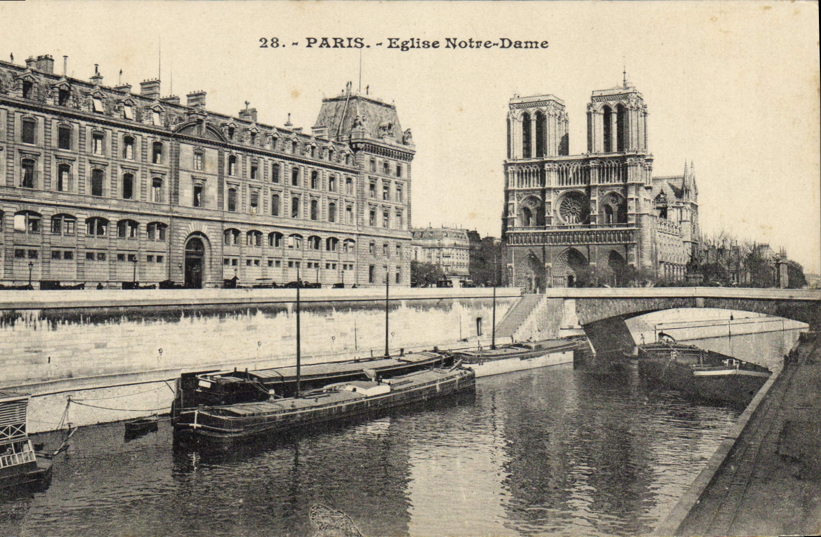 CPA Paris Eglise Notre Dame