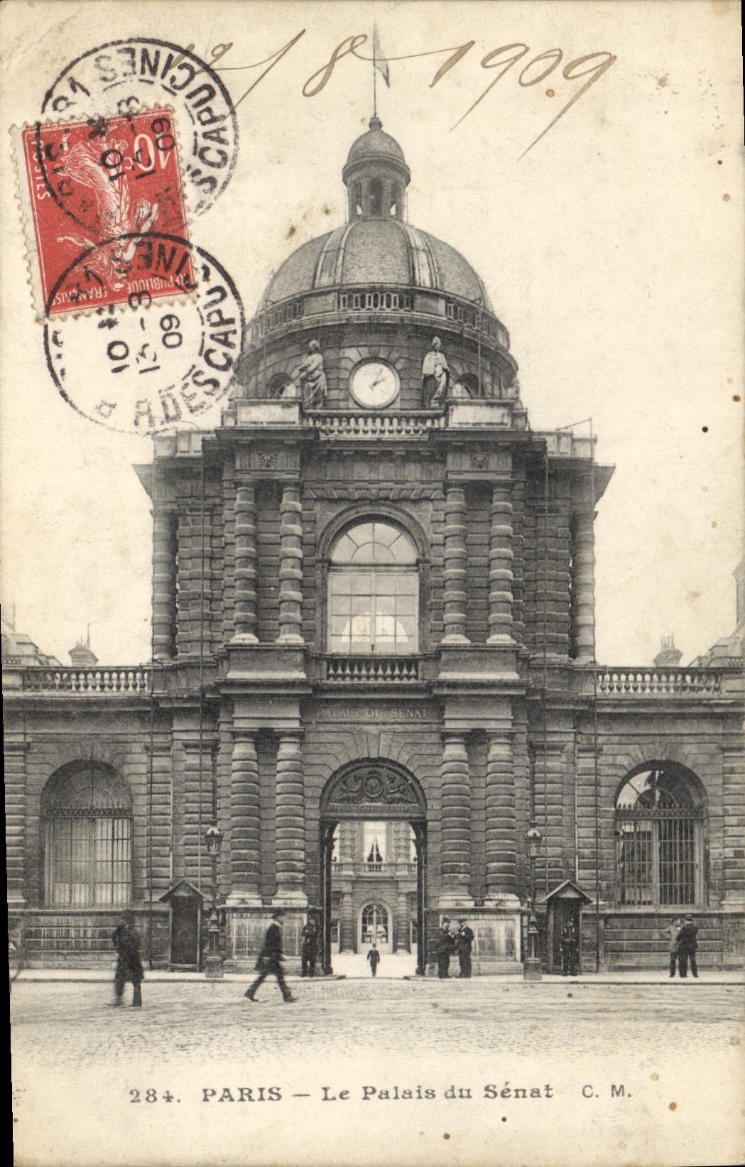 CPA Paris le Palais du Senat 