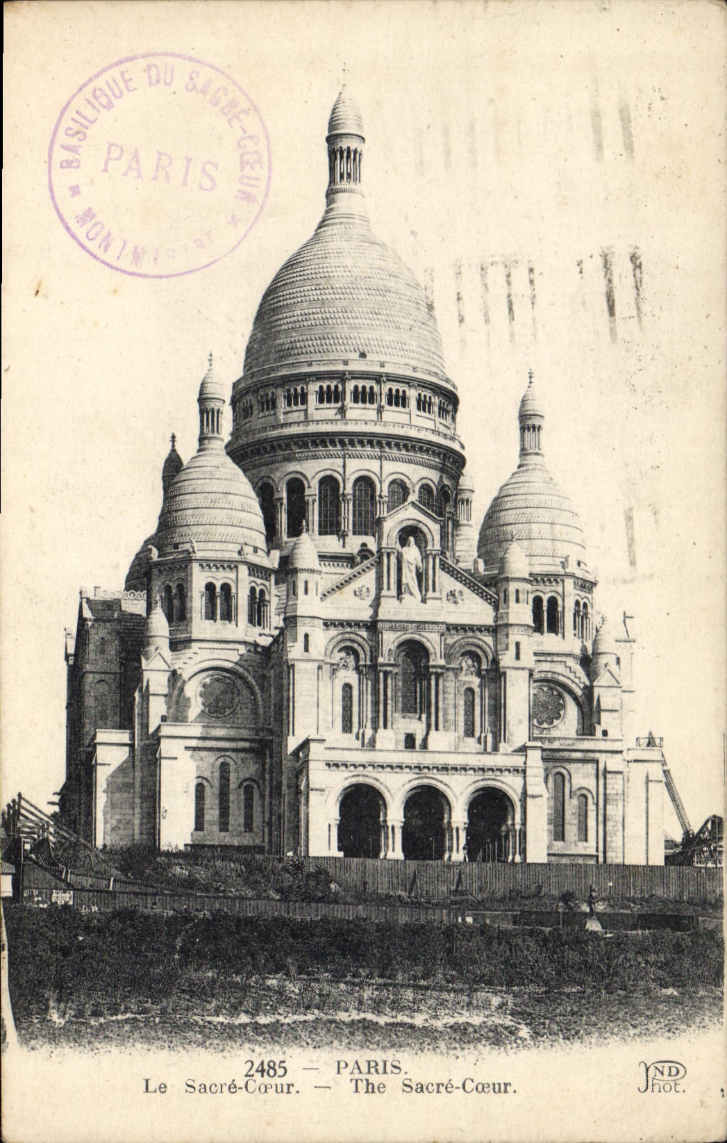 CPA Paris le Sacre Coeur 