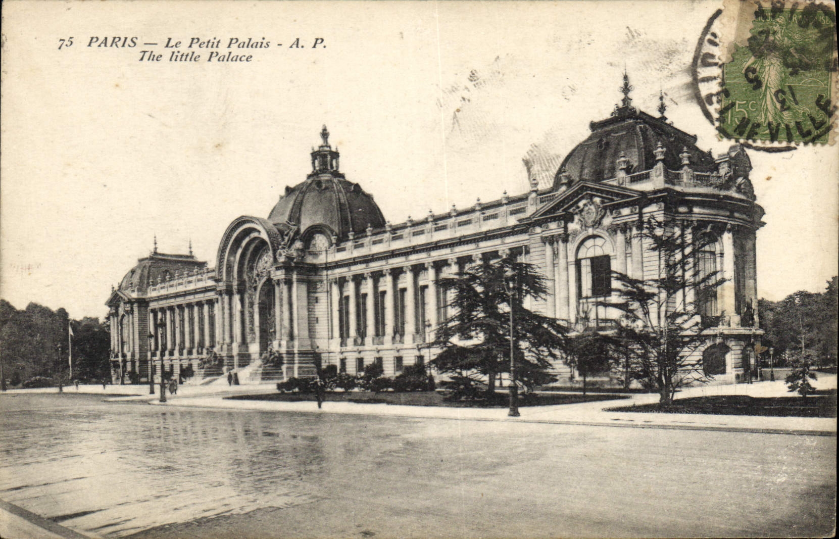 CPA Paris Le Petit Palais 