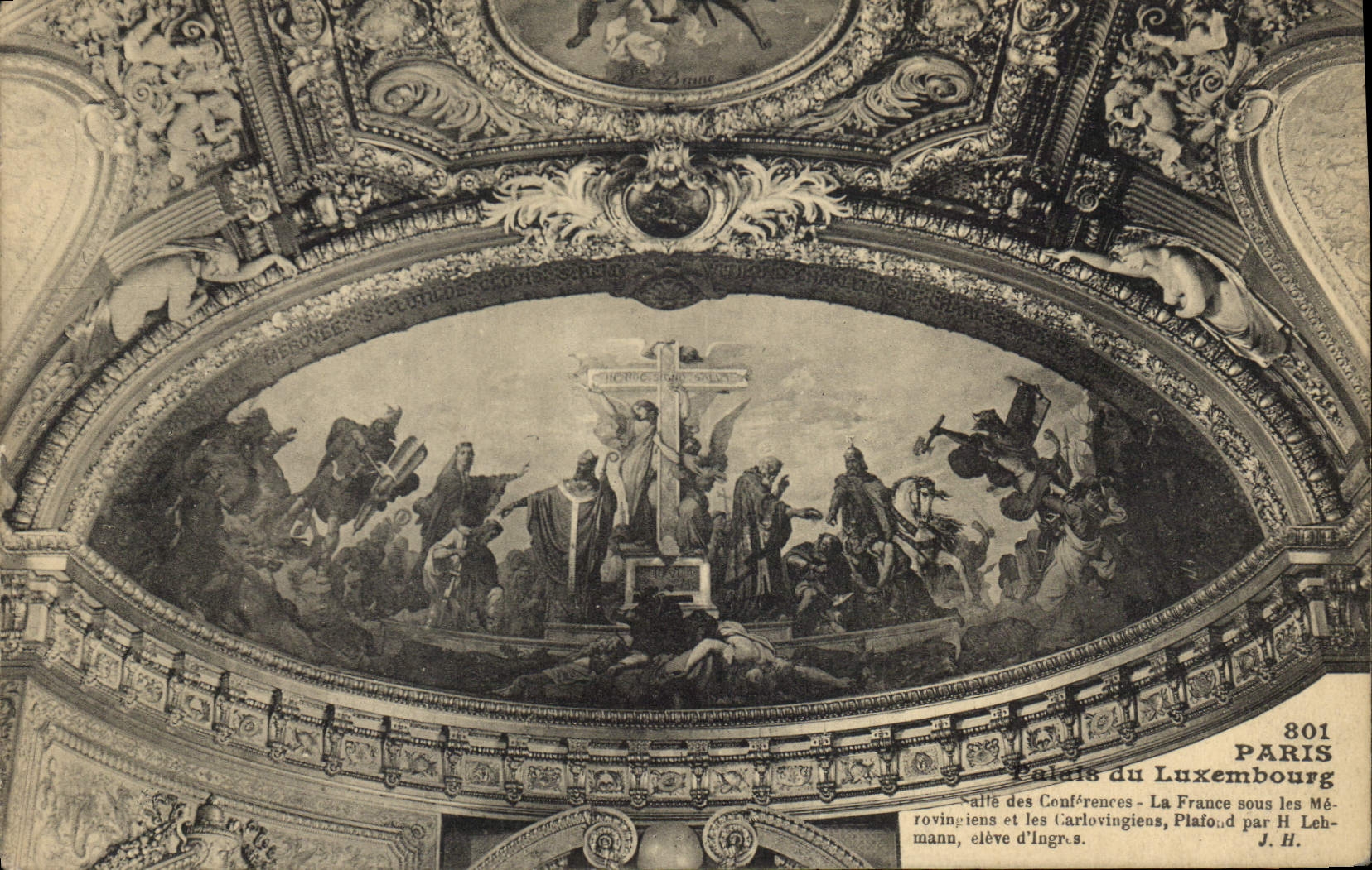 CPA Paris Palais du Luxembourg Salle des conferences