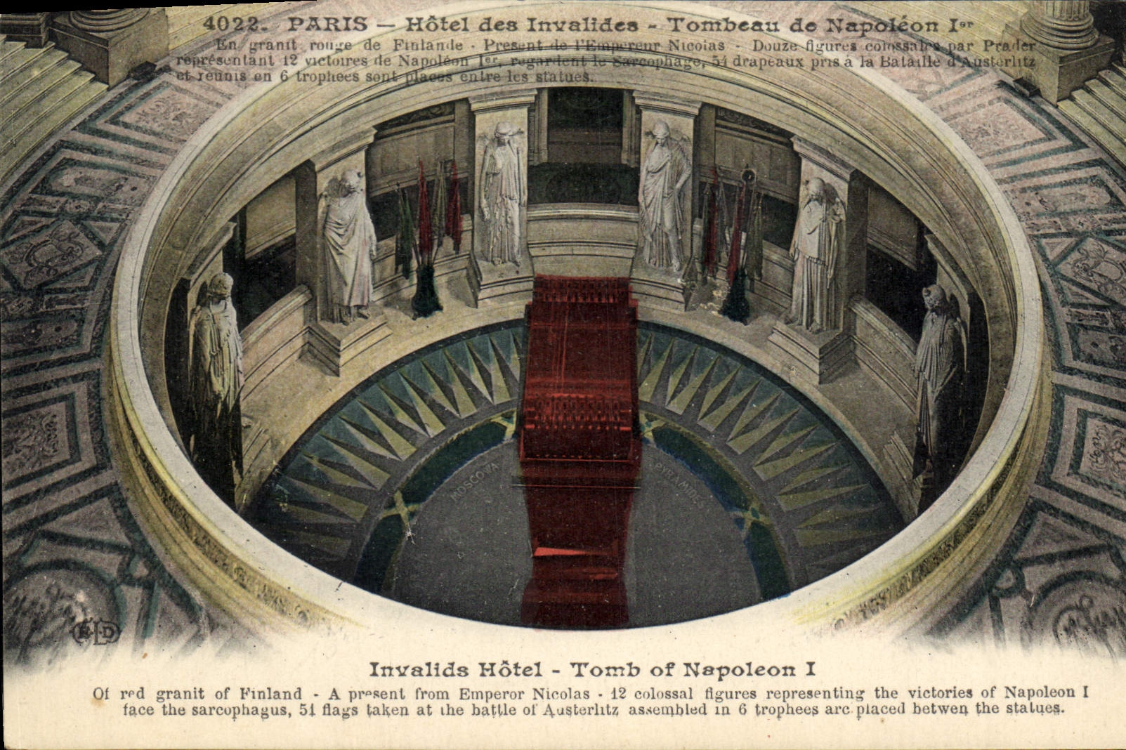 CPA Paris Hotel des Invalides Tombeau de Napoleon Ier 