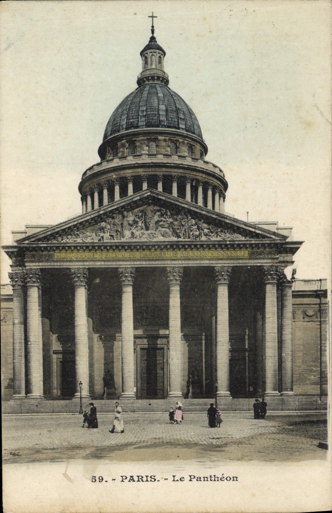 CPA Paris le Pantheon 