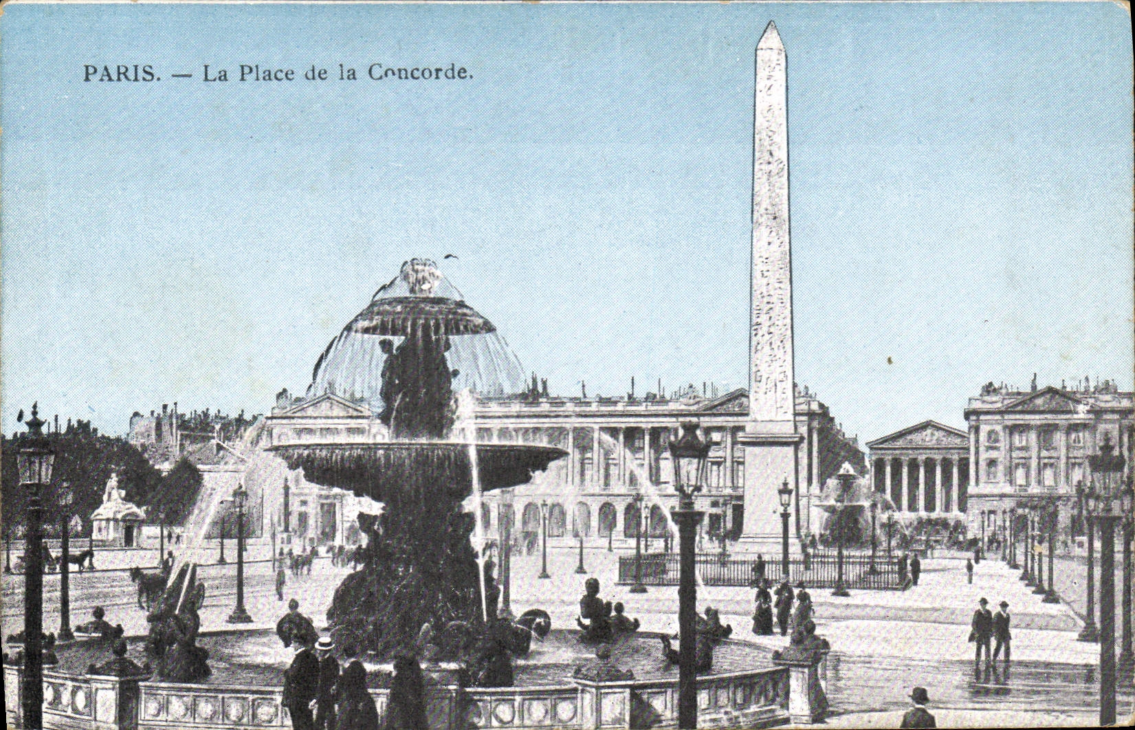 CPA Paris Place de la Concorde 