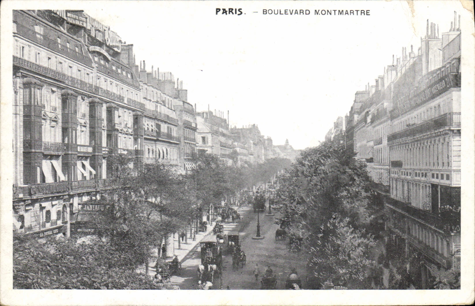 CPA Paris Boulevard Montmartre 