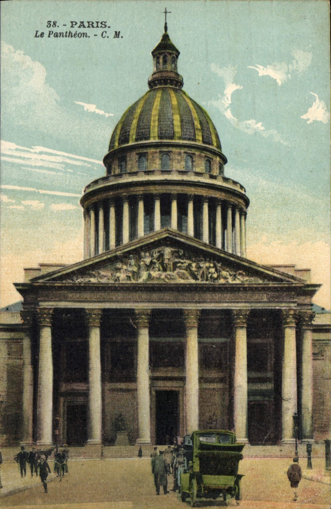 CPA Paris Le Pantheon 