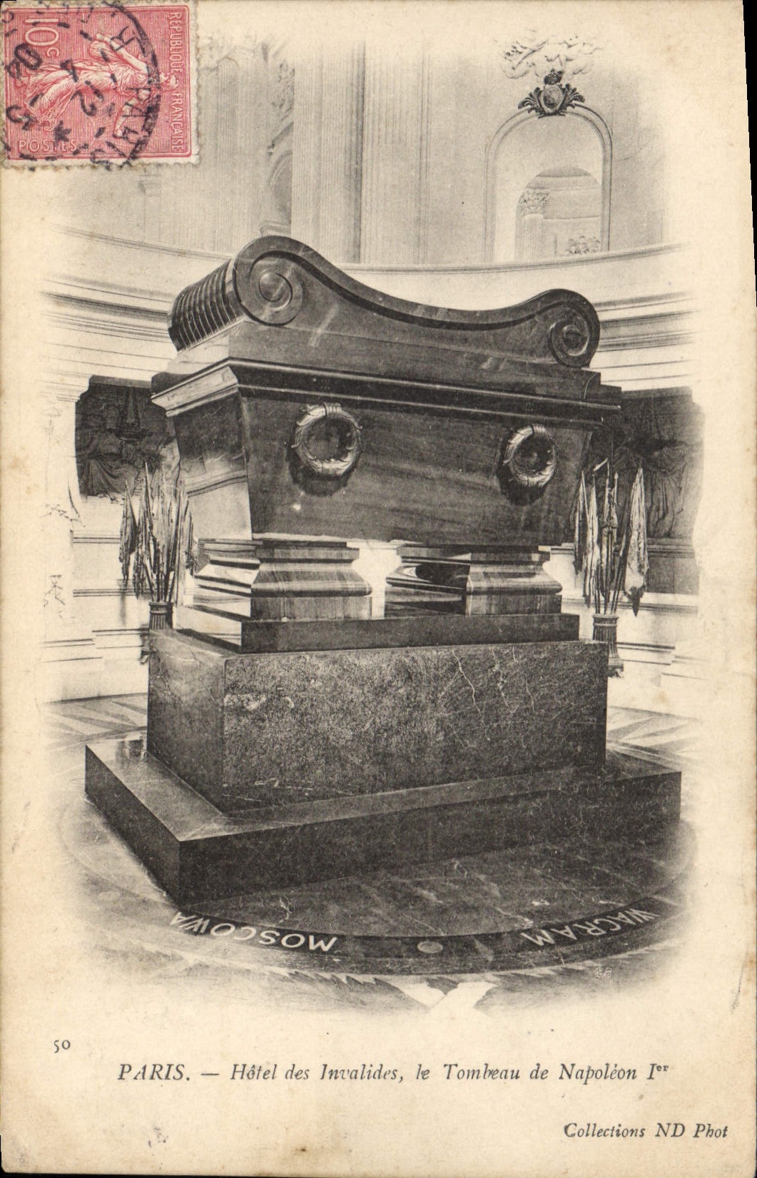 CPA Paris Hotel des Invalides la Tombeau de Napoleon Ier 