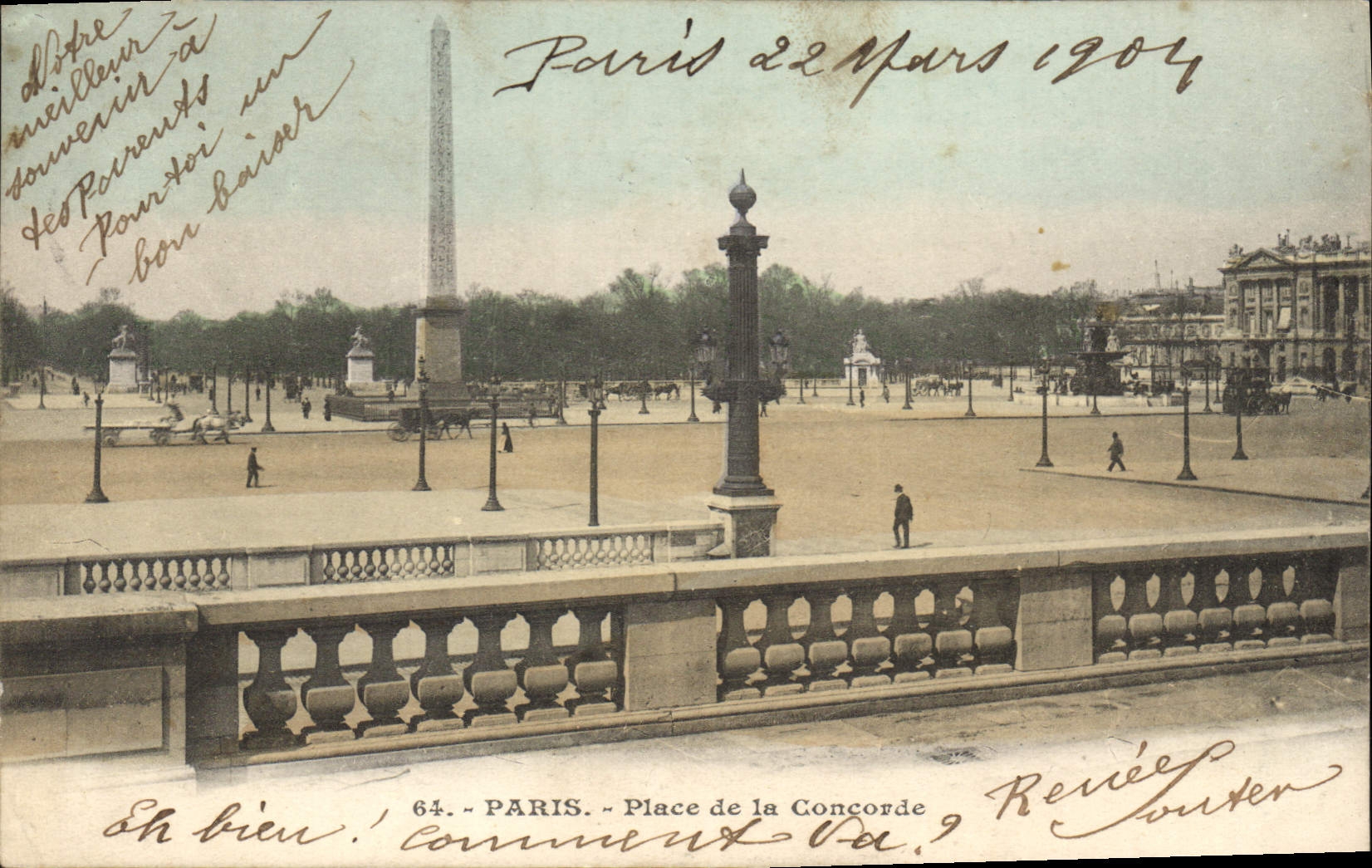 CPA Paris Place de la Concorde 