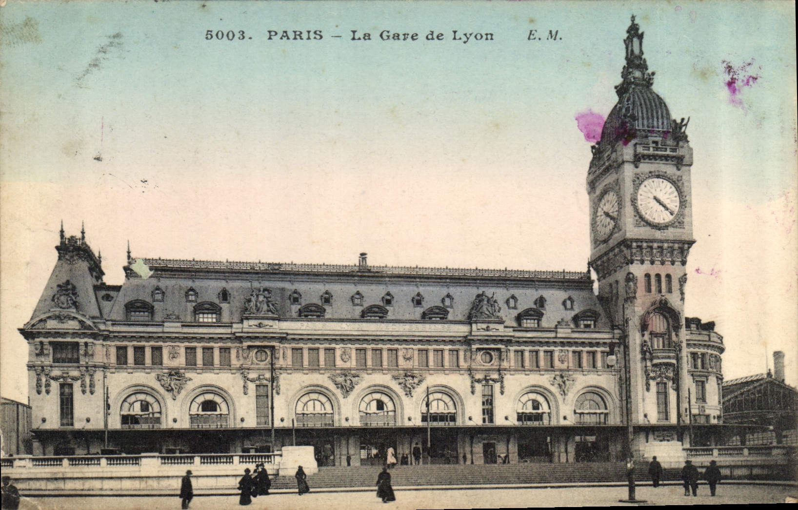 CPA Paris La Gare de Lyon