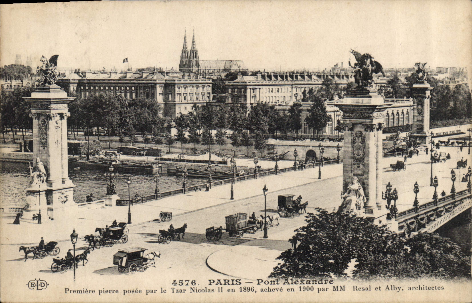 CPA Paris Pont Alexandre 