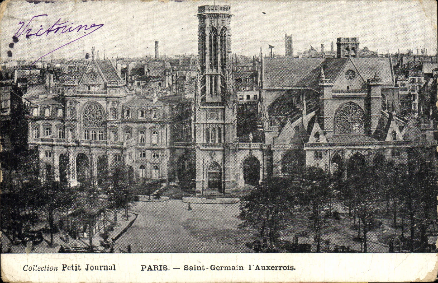 CPA Collection Petit Journal Paris Saint Germain l'Auxerrois 