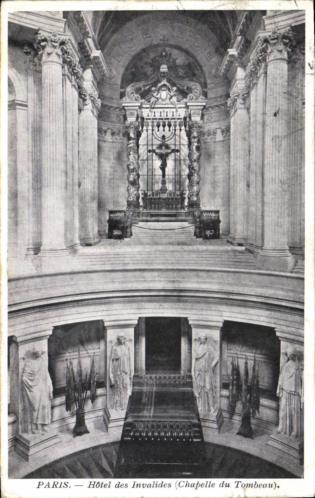 CPA Paris Hotel des Invalides Chapelle du Tombeau 