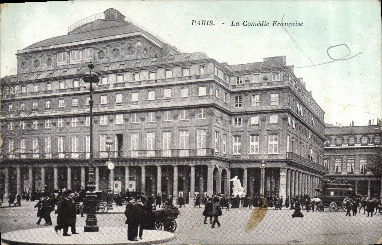 CPA Paris La Comedie Francaise 