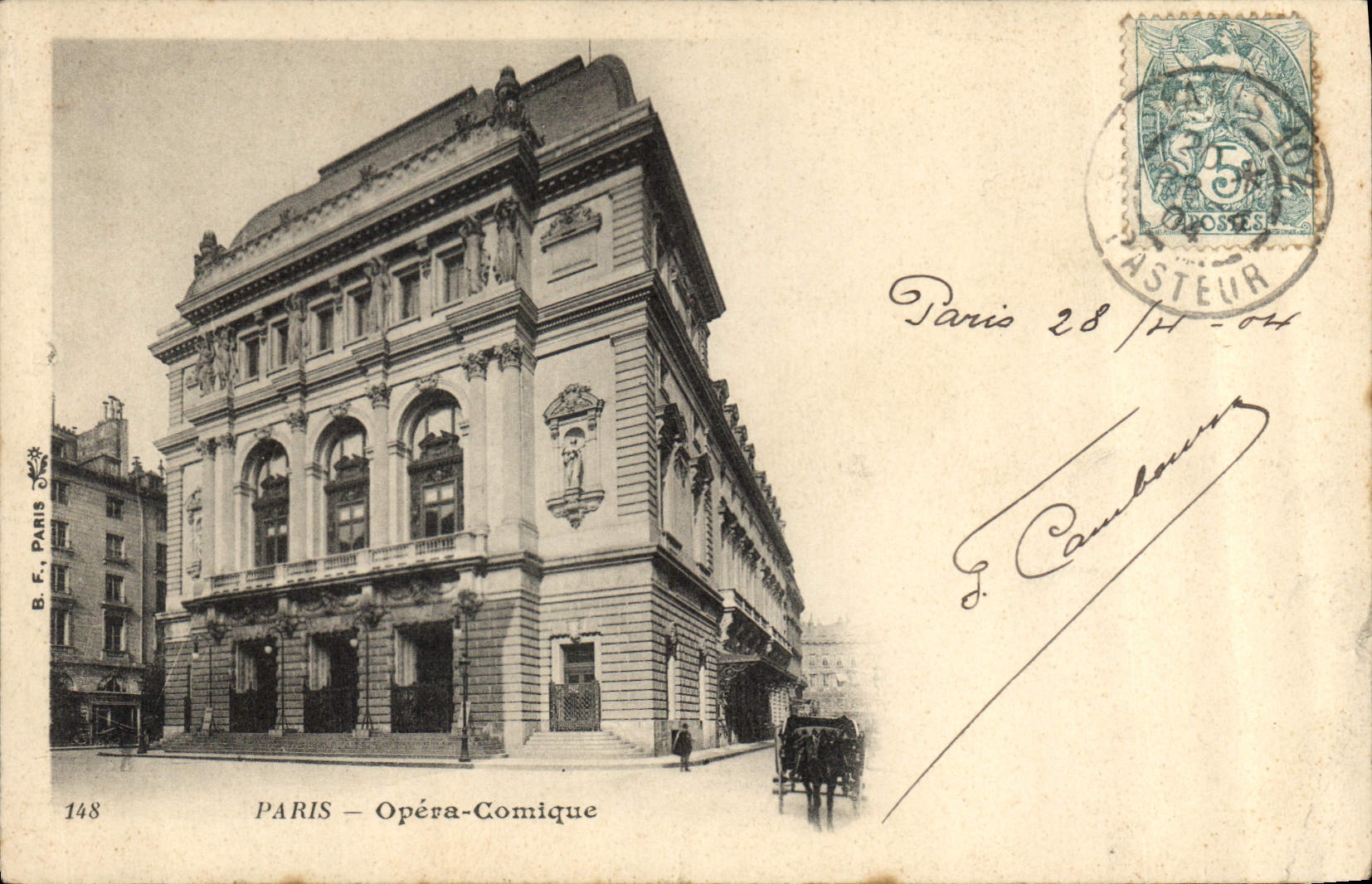 CPA Paris Opera Comique 