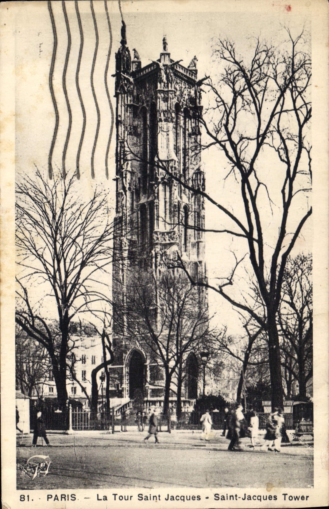 CPA Paris La Tour Saint Jacques 