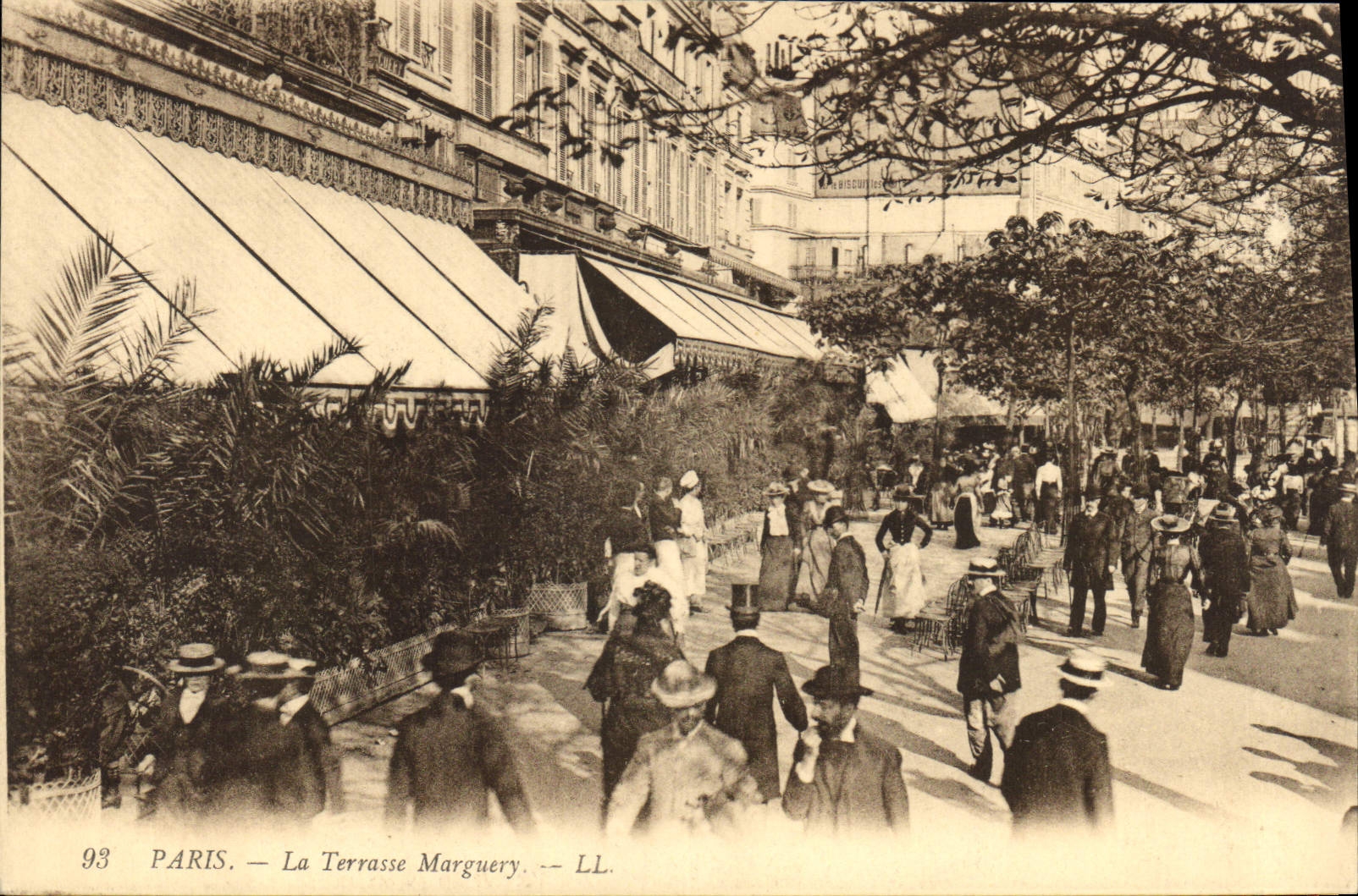 CPA Paris La Terrasse Marguery 