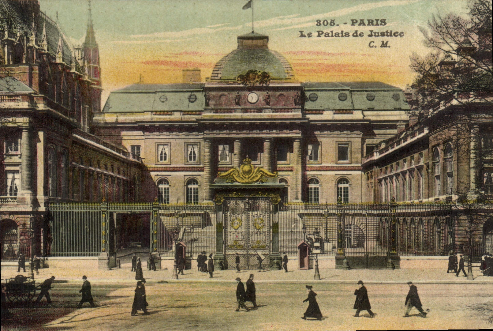 CPA Paris Le Palais de Justice 