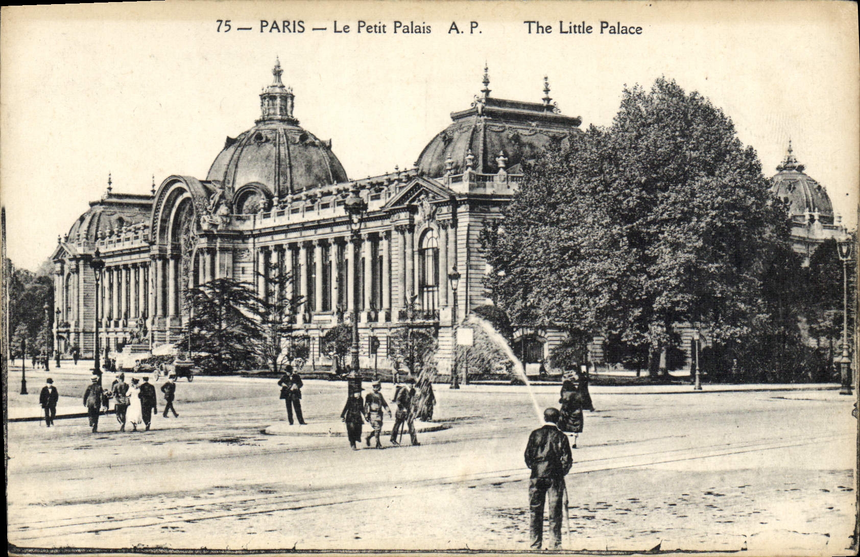 CPA Paris le Petit Palais 