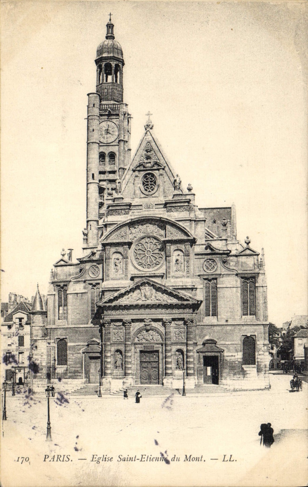 CPA Paris Eglise Saint Etienne du Mont 