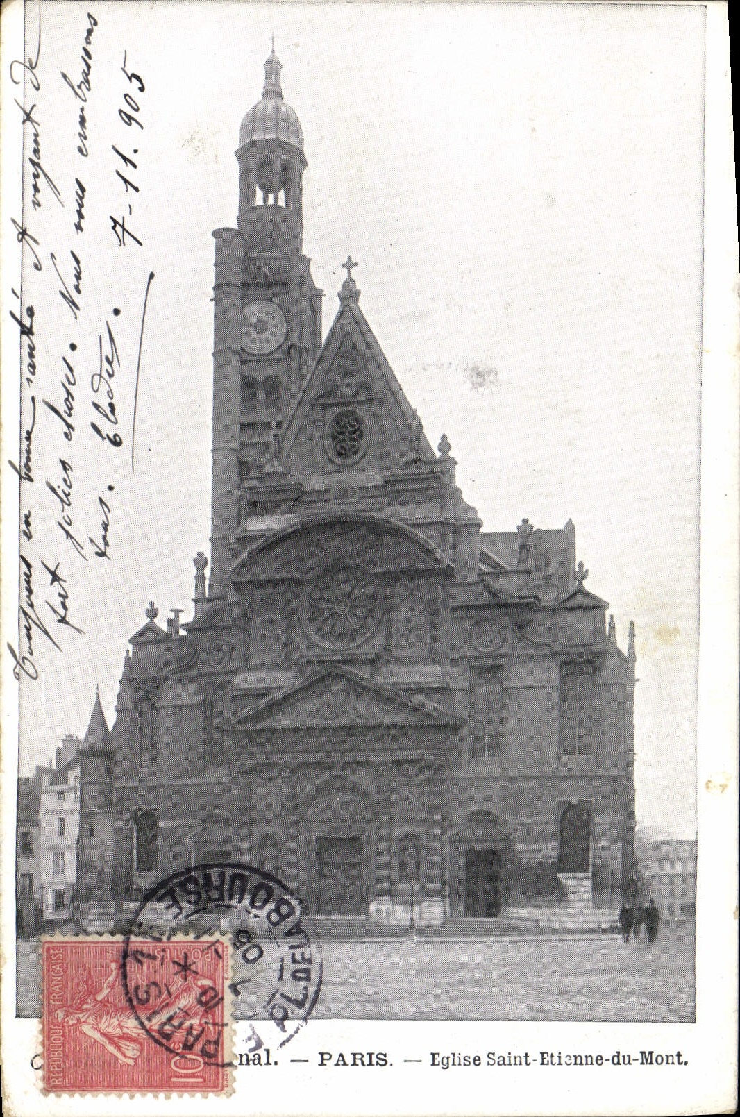 CPA Paris Eglise Saint Etienne du Mont 
