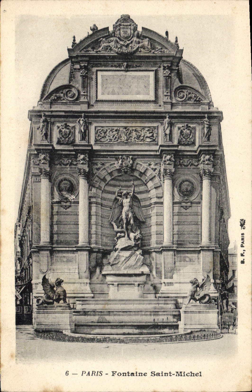 CPA Paris Fontaine Saint Michel 