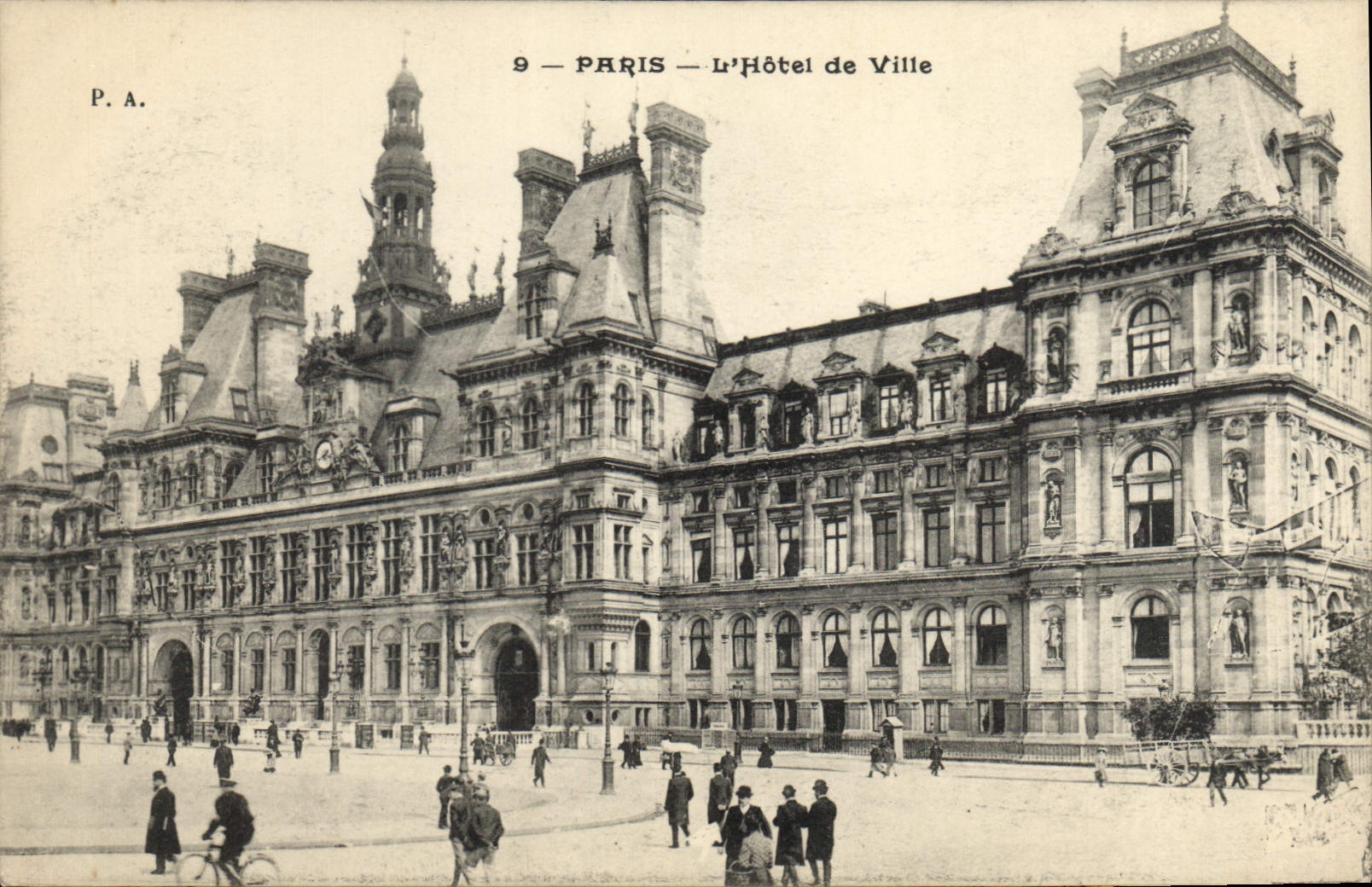 CPA Paris L'Hotel de Ville 