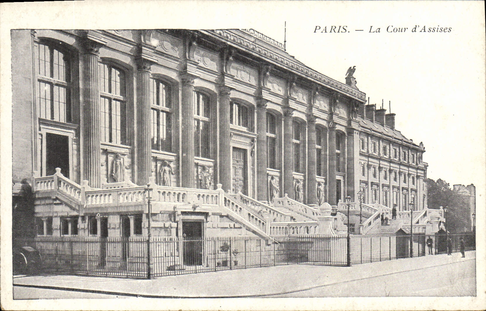 CPA Paris la Cour d'Assises 
