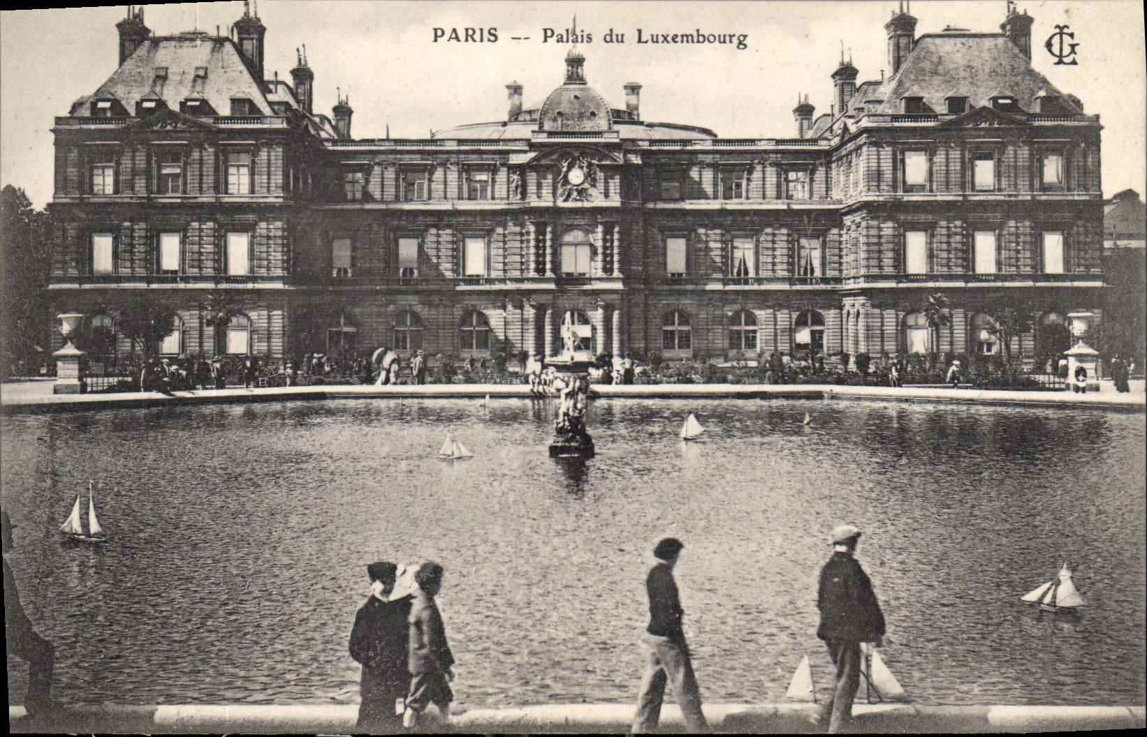 CPA Paris Palais du Luxembourg 
