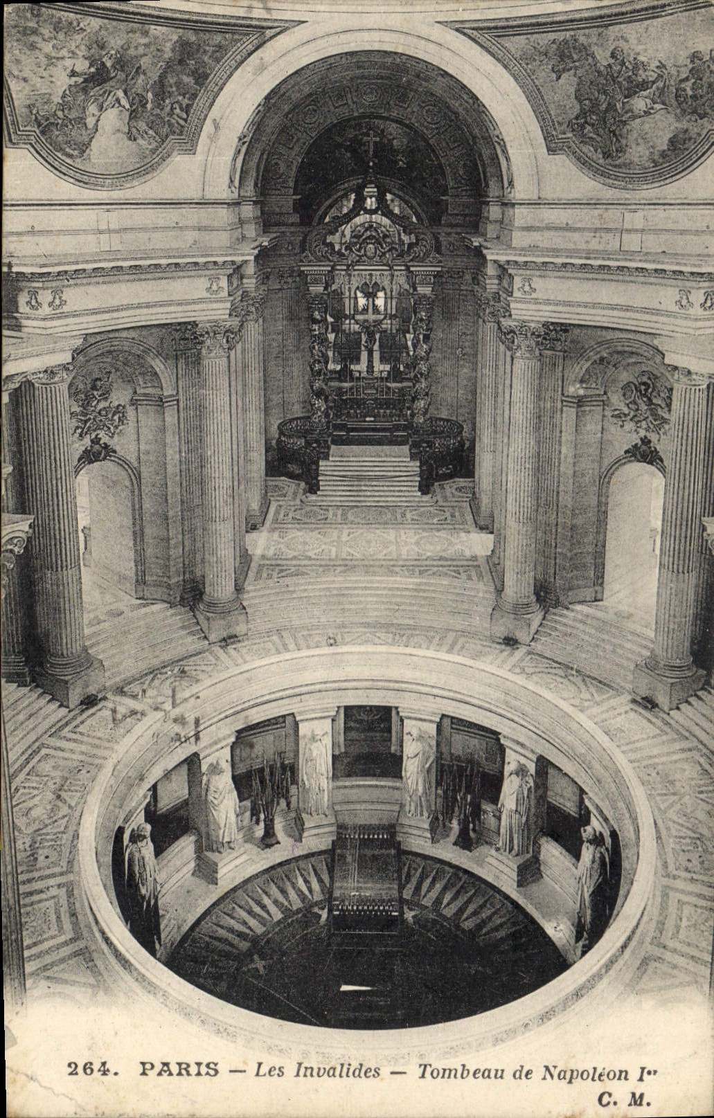 CPA Paris les Invalides Tombeau de Napoleon Ier
