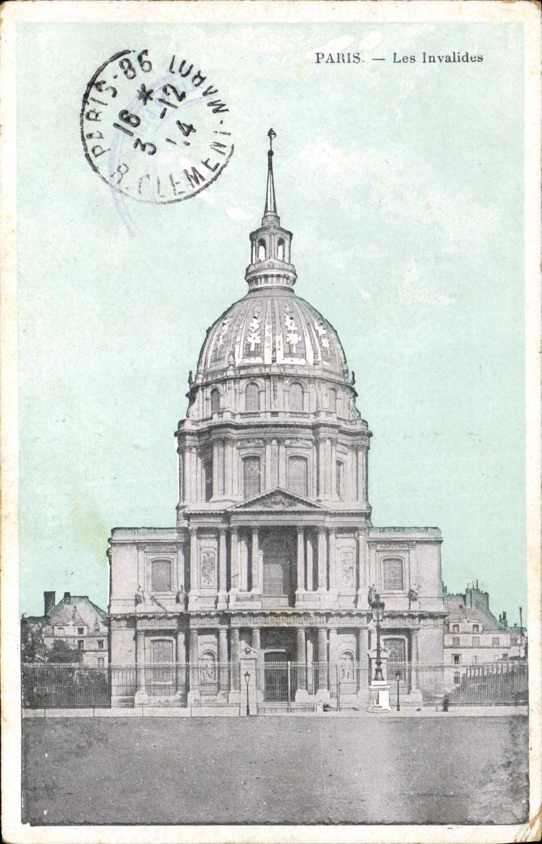 CPA Paris les Invalides 