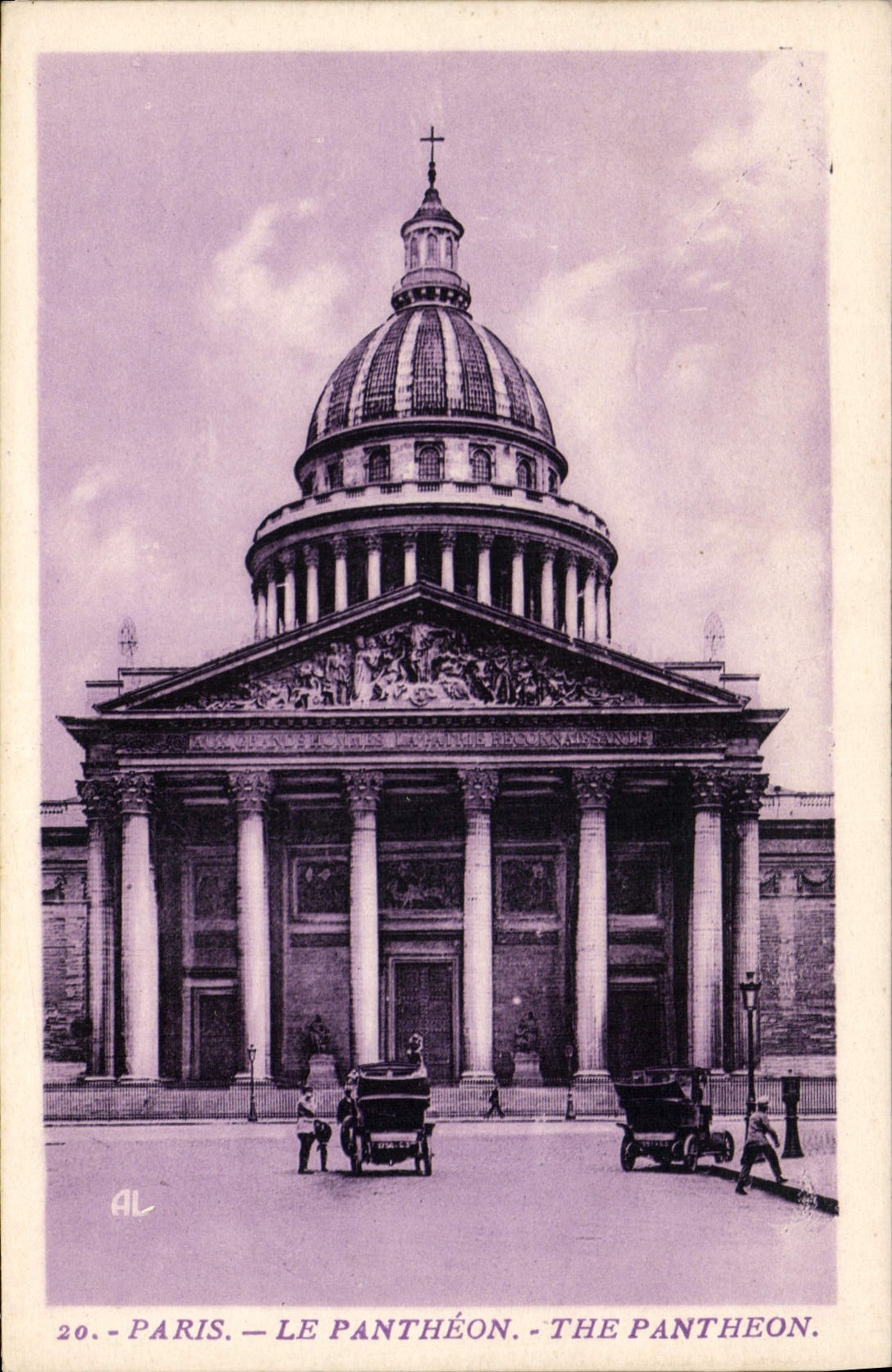 CPA Paris le Pantheon 